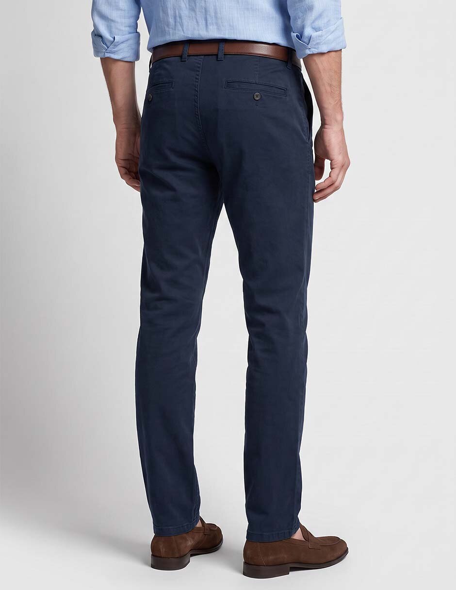 Pantalón regular de algodón para hombre 3