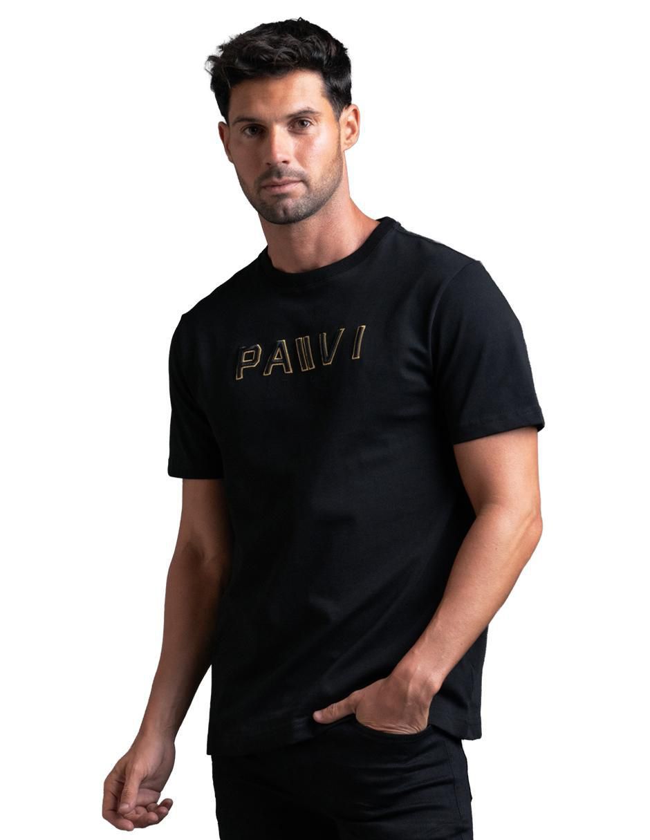 Playera cuello redondo para hombre
