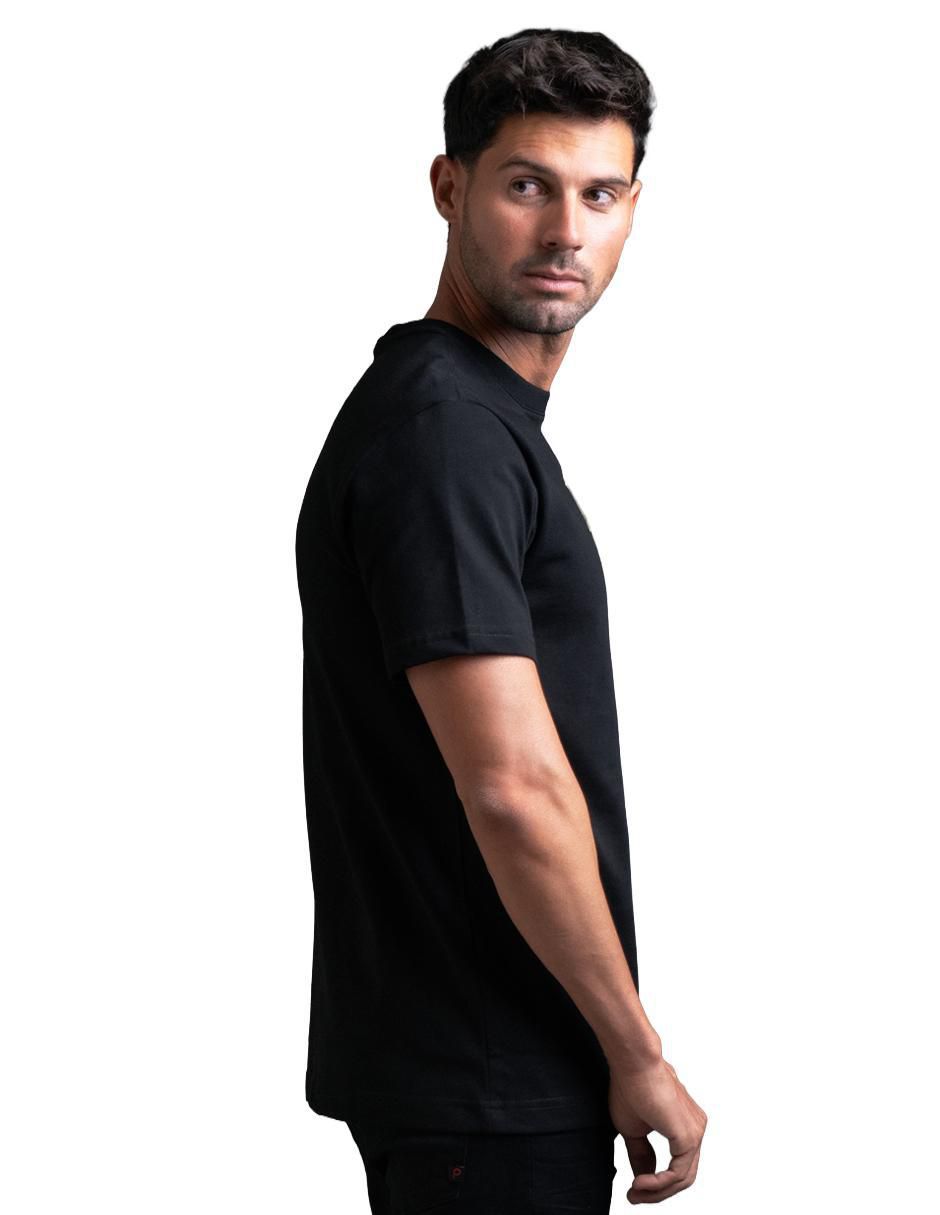 Playera cuello redondo para hombre