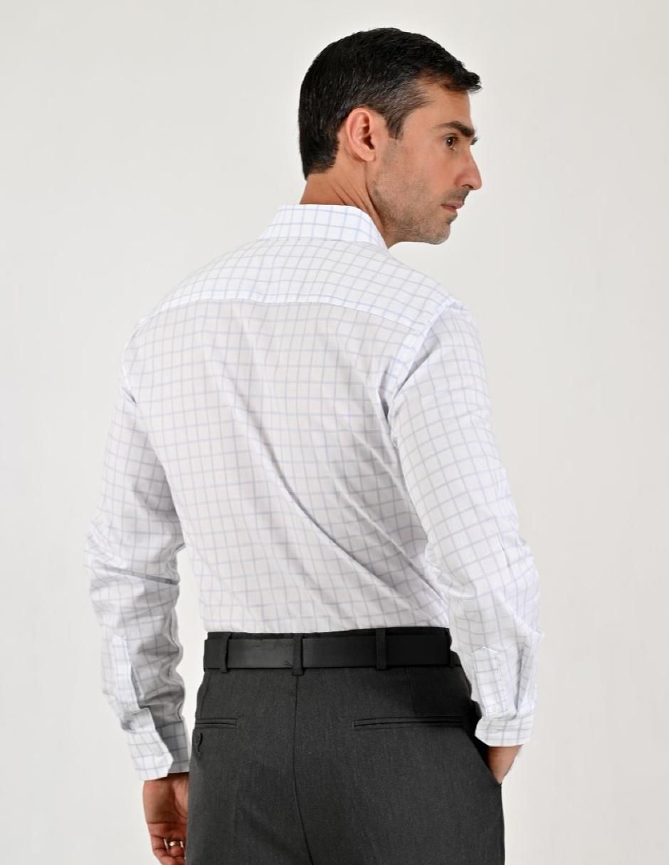 Camisa casual de algodón manga larga para hombre 5
