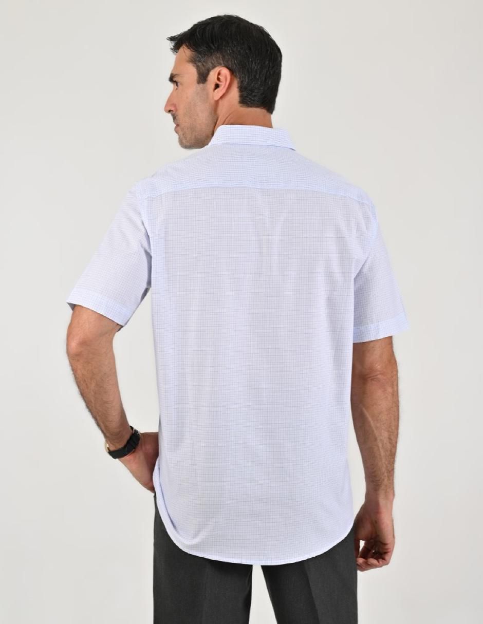 Camisa casual de algodón manga corta para hombre 5