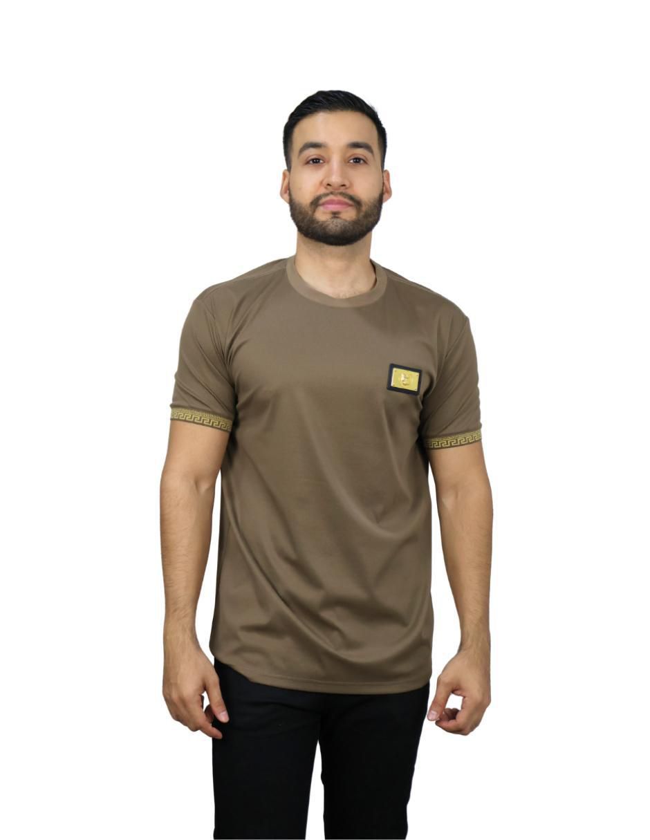 Playera cuello redondo para hombre