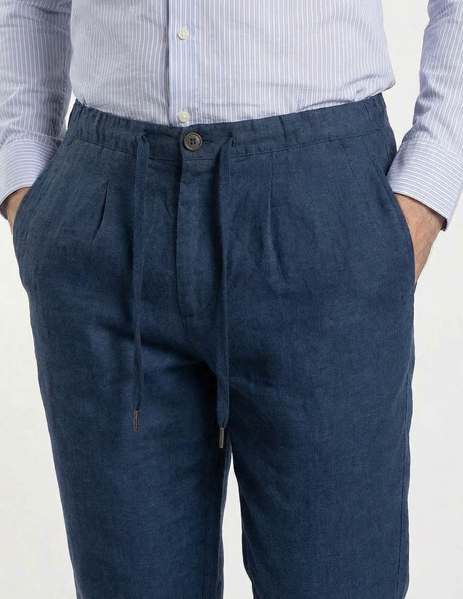 Pantalón slim de algodón para hombre 4