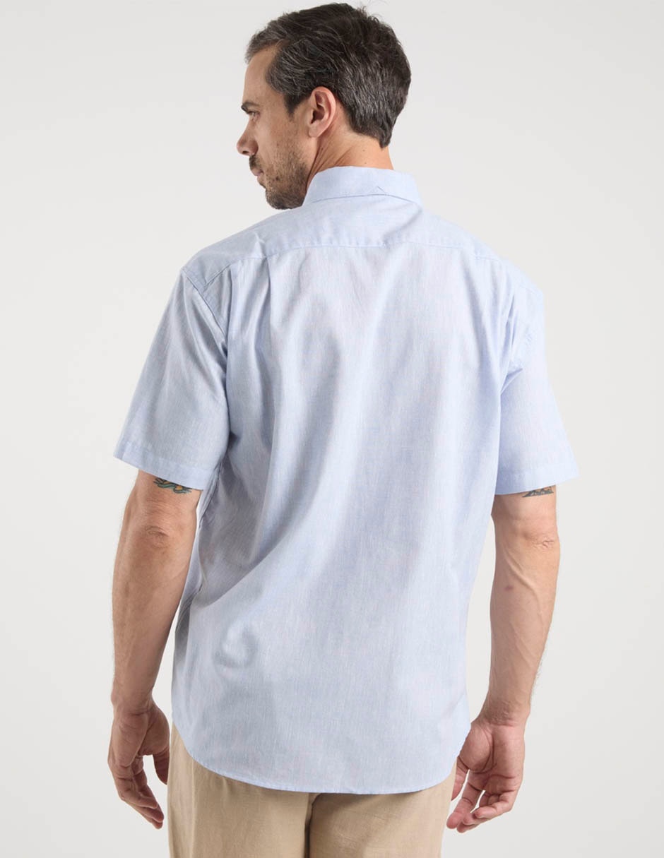 Camisa casual Costavana manga corta para hombre
