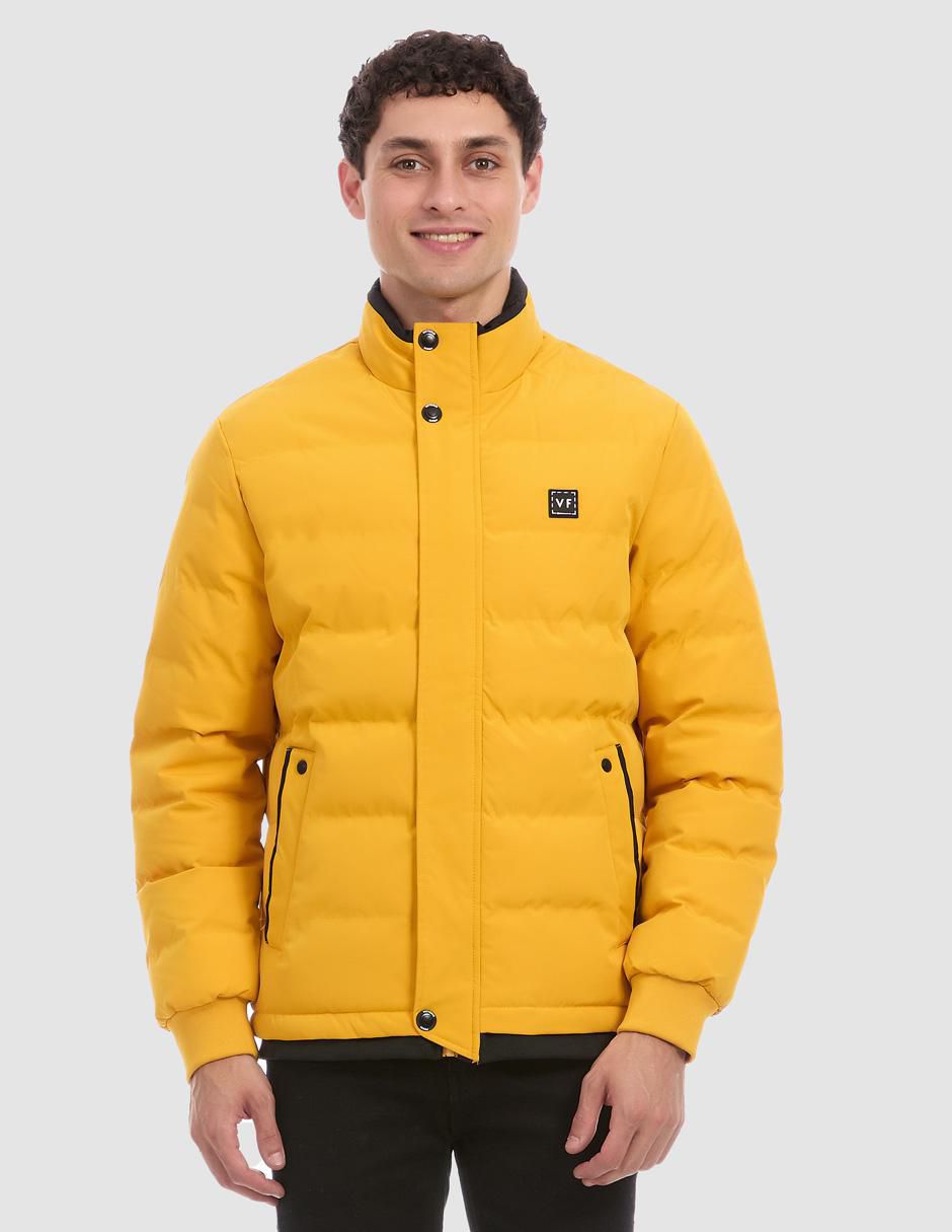 Chamarra acolchada con bolsillos para hombre Chamarra acolchada con bolsillos para hombre