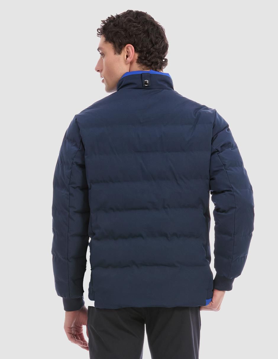 Chamarra acolchada con bolsillos para hombre 2