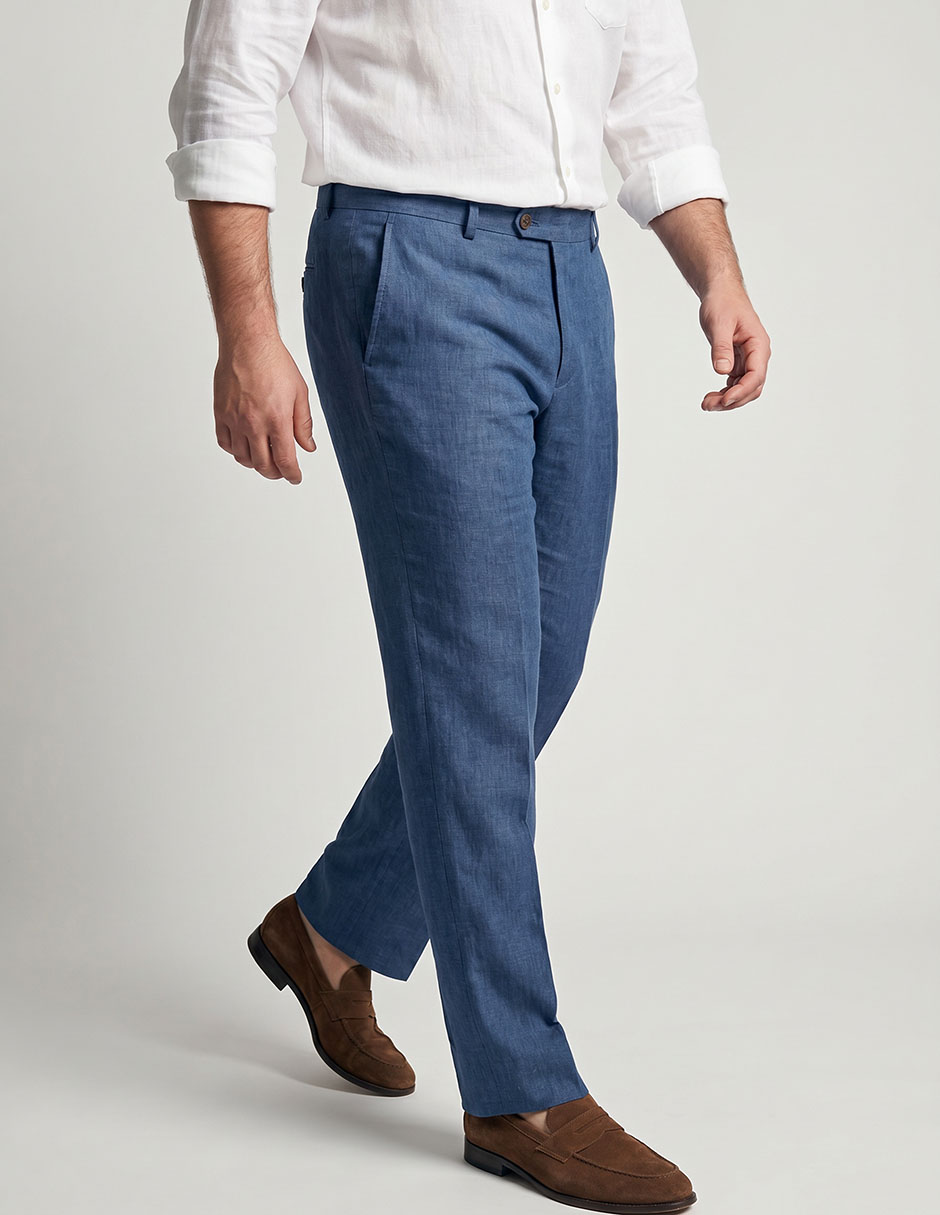 Pantalón formal chislim ábito de lino para hombre