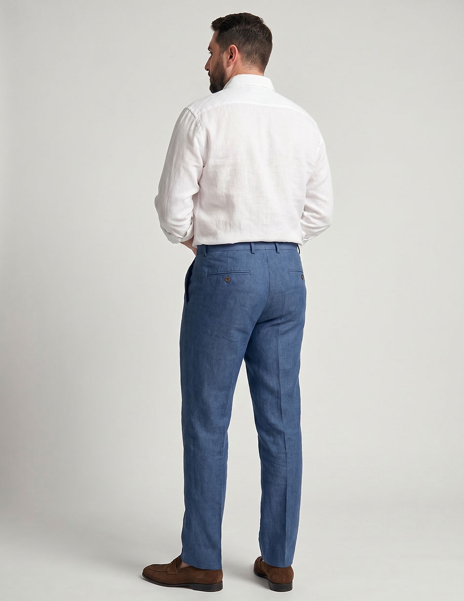 Pantalón formal chislim ábito de lino para hombre