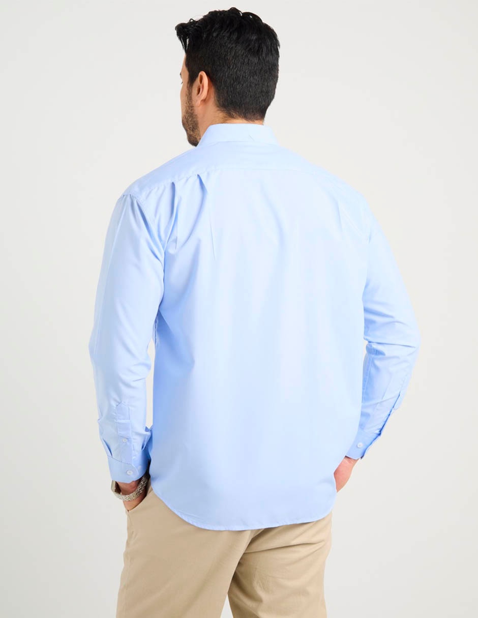 Camisa casual Cavalatti manga larga para hombre