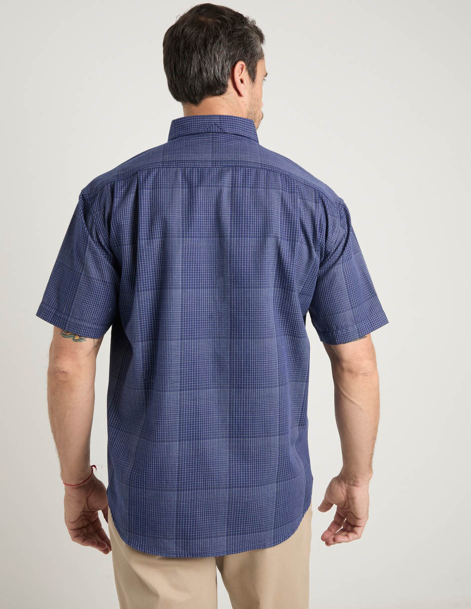Camisa de algodón manga corta para hombre 6