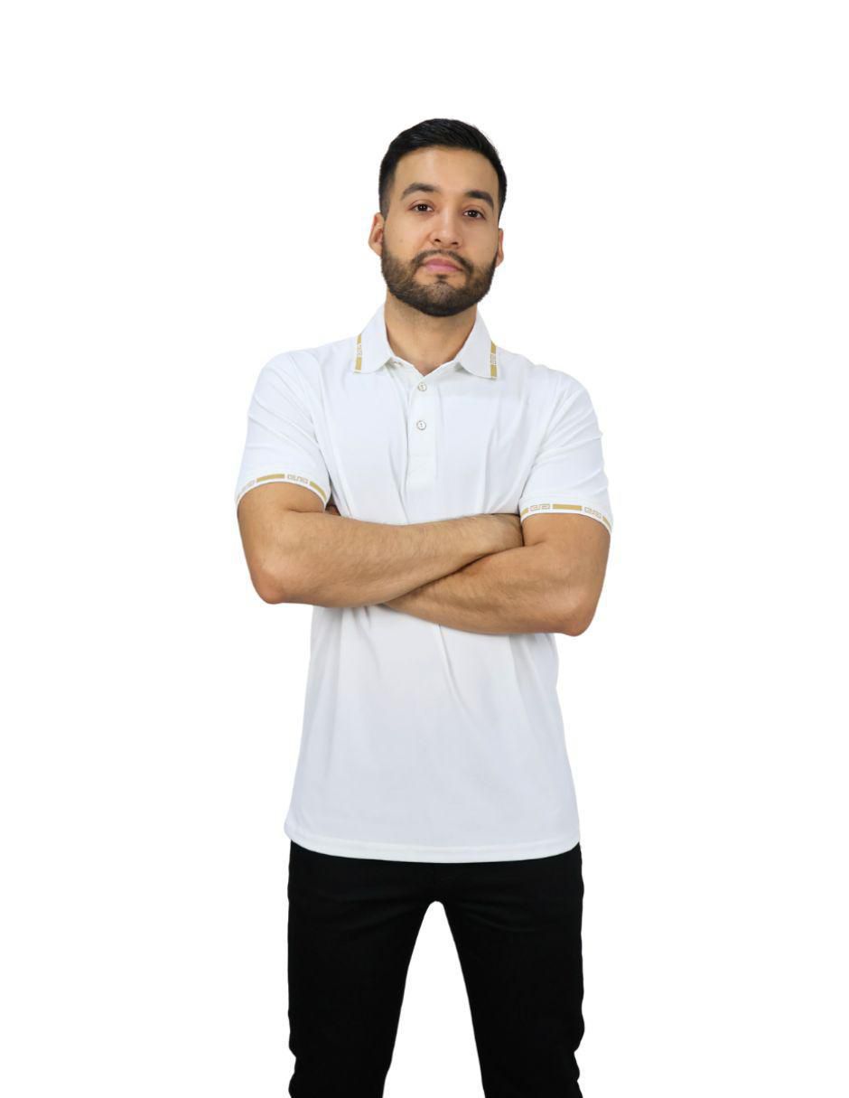 Playera cuello v para hombre 4