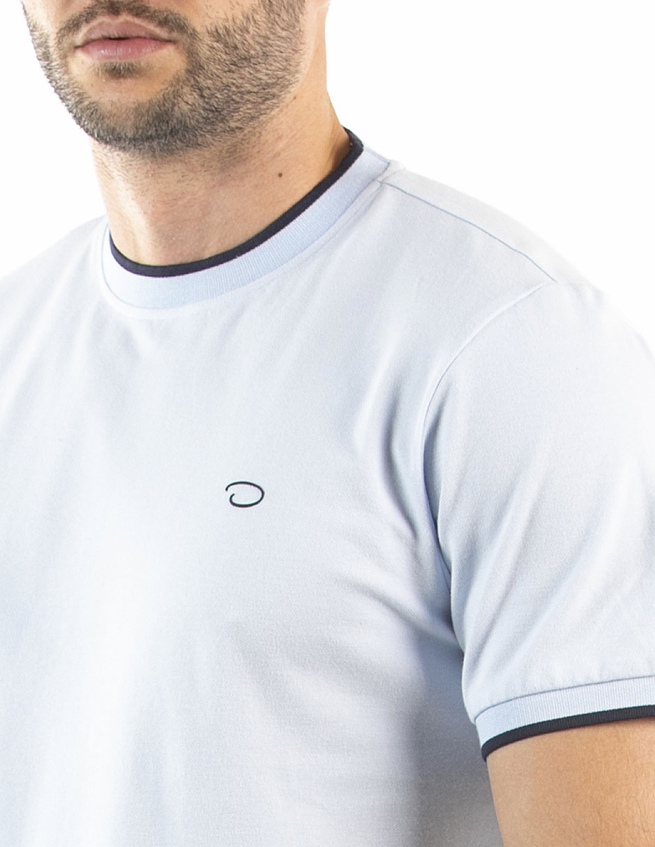 Playera cuello redondo para hombre 4