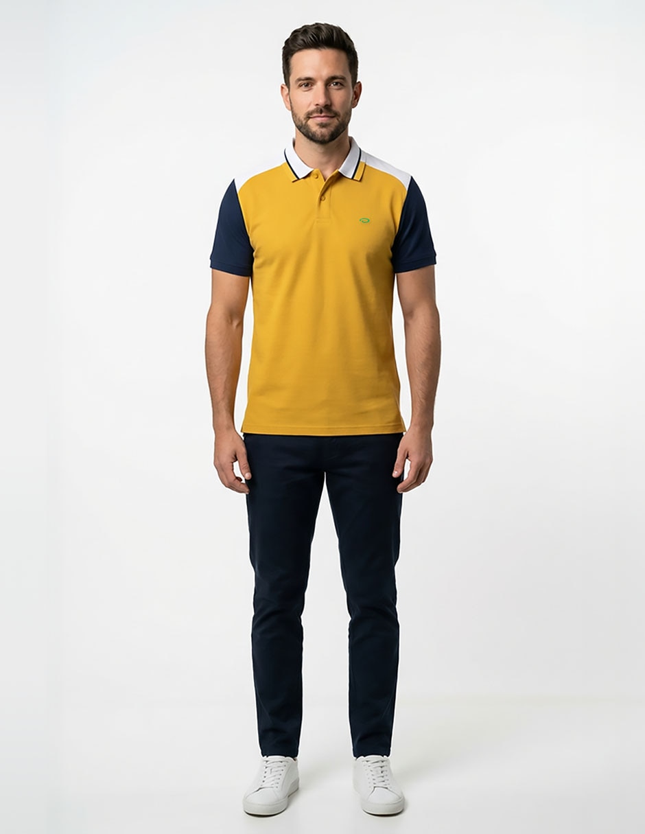Playera tipo polo Oscar de la Renta para hombre 3