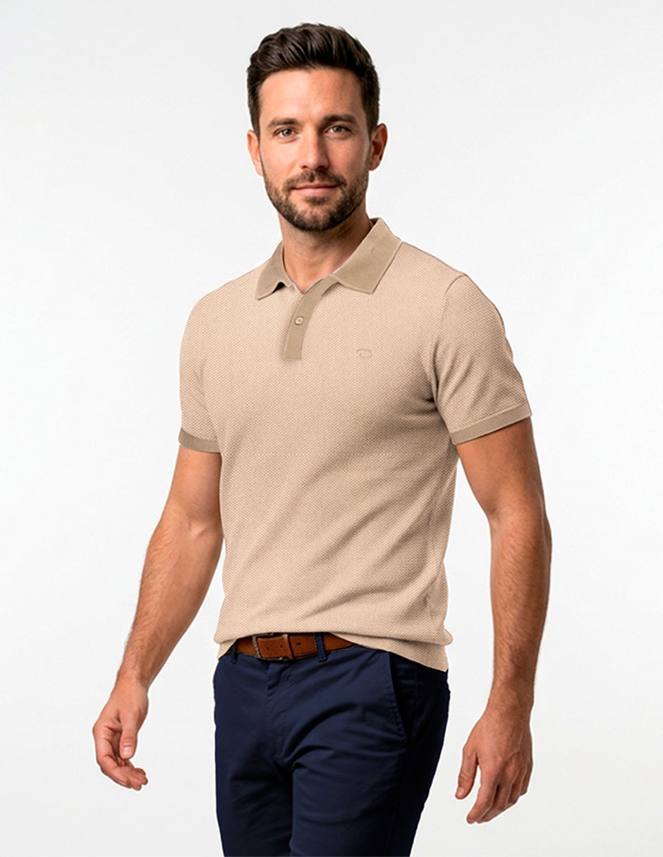 Playera tipo polo para hombre