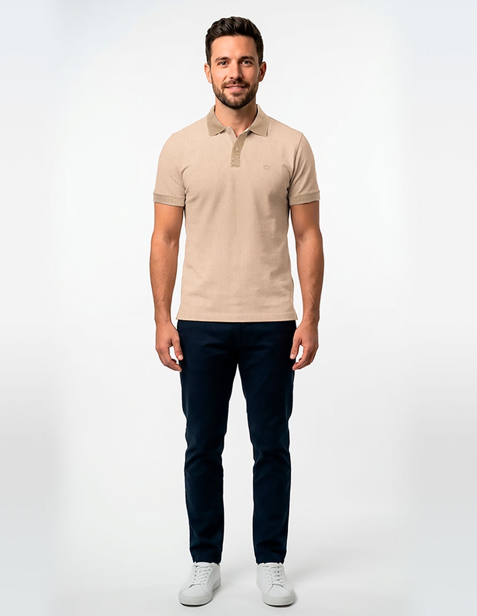 Playera tipo polo para hombre