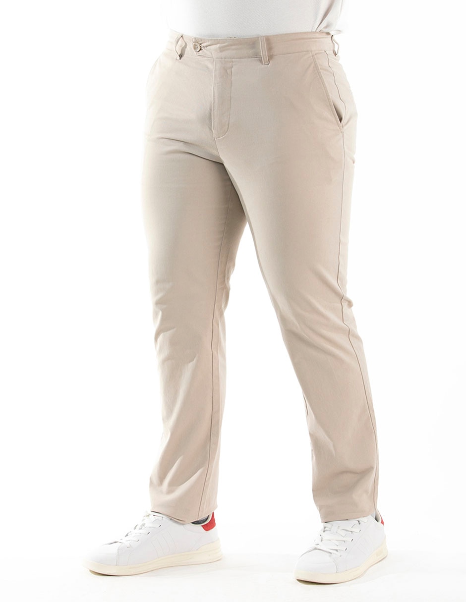 Pantalón regular de algodón para hombre 3