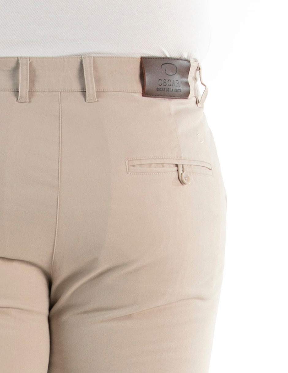 Pantalón regular de algodón para hombre 2