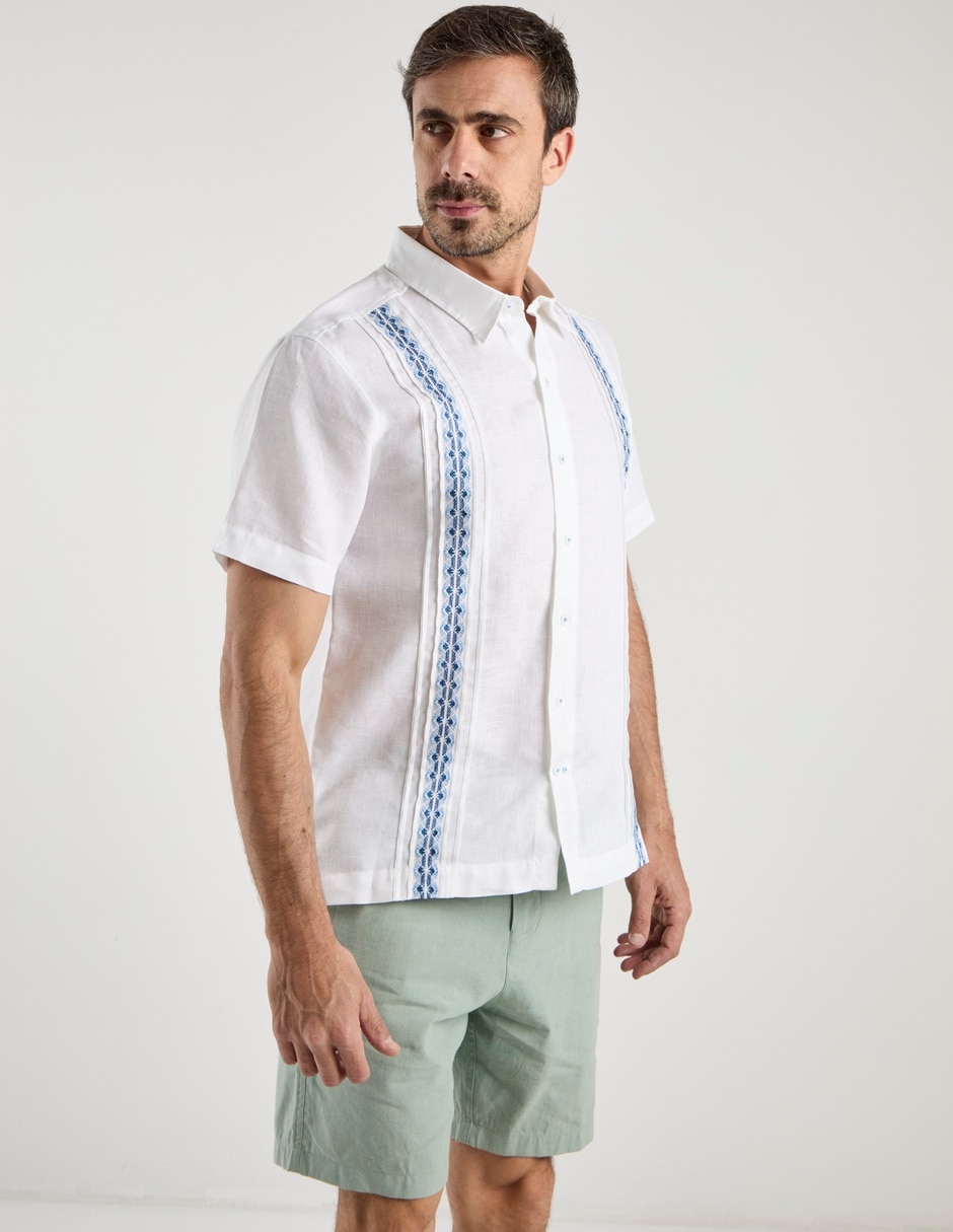 Guayabera manga corta para hombre Guayabera manga corta para hombre