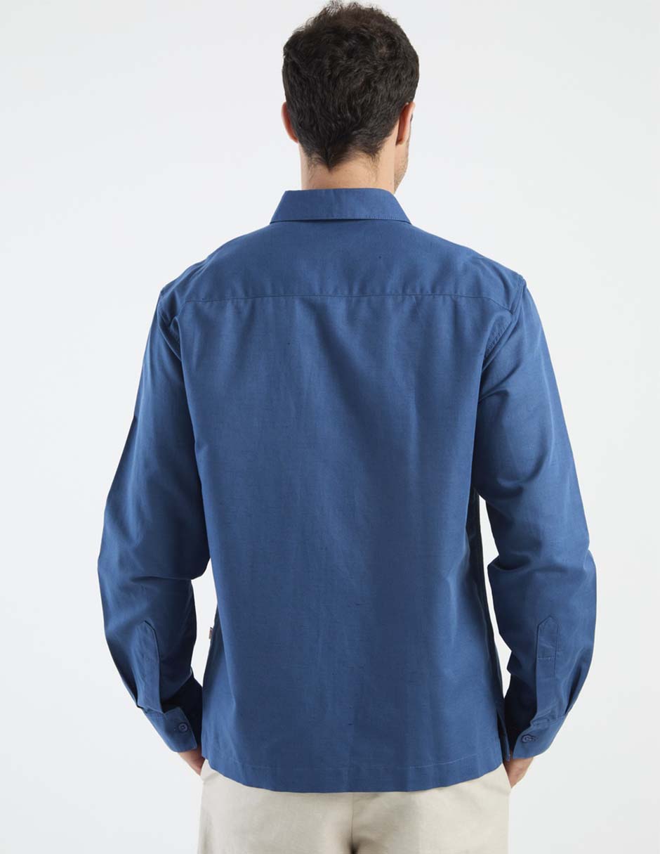 Guayabera manga larga Costavana para hombre