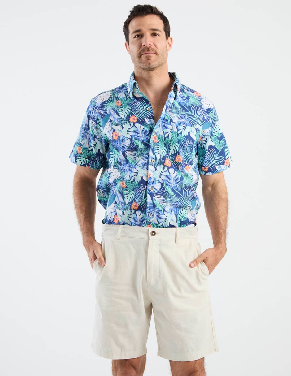 Bermuda de algodón para hombre 1