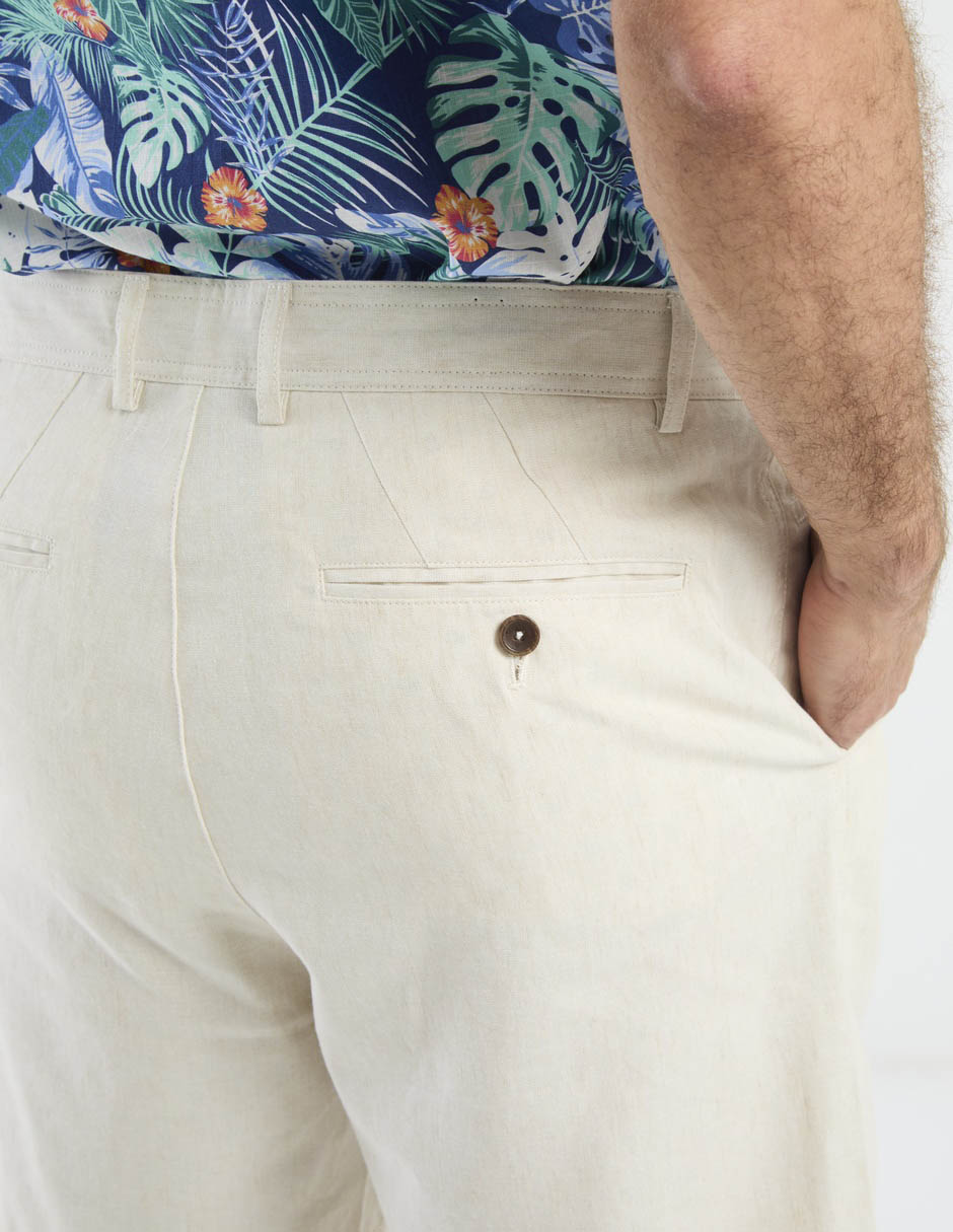 Bermuda de algodón para hombre 10