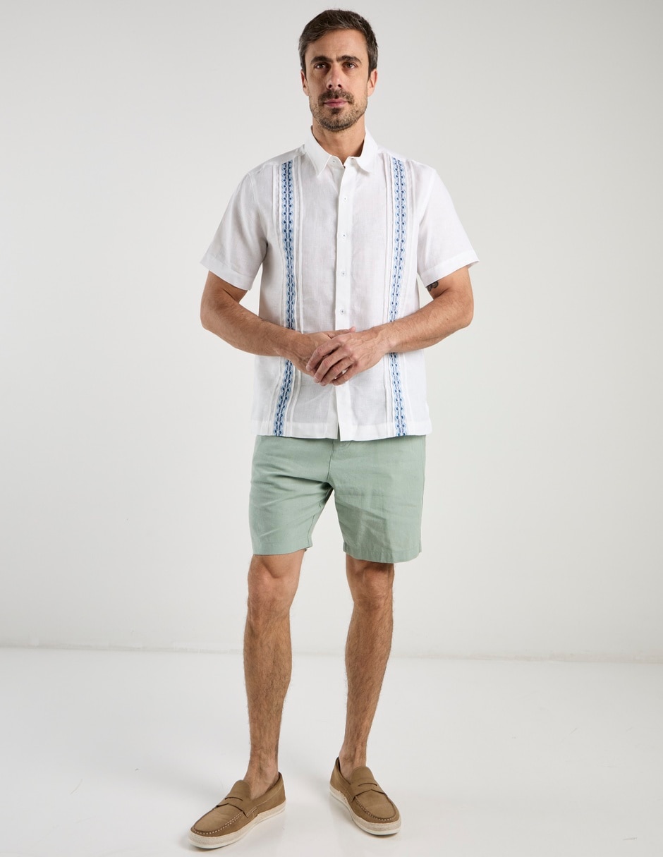 Bermuda de algodón para hombre 8