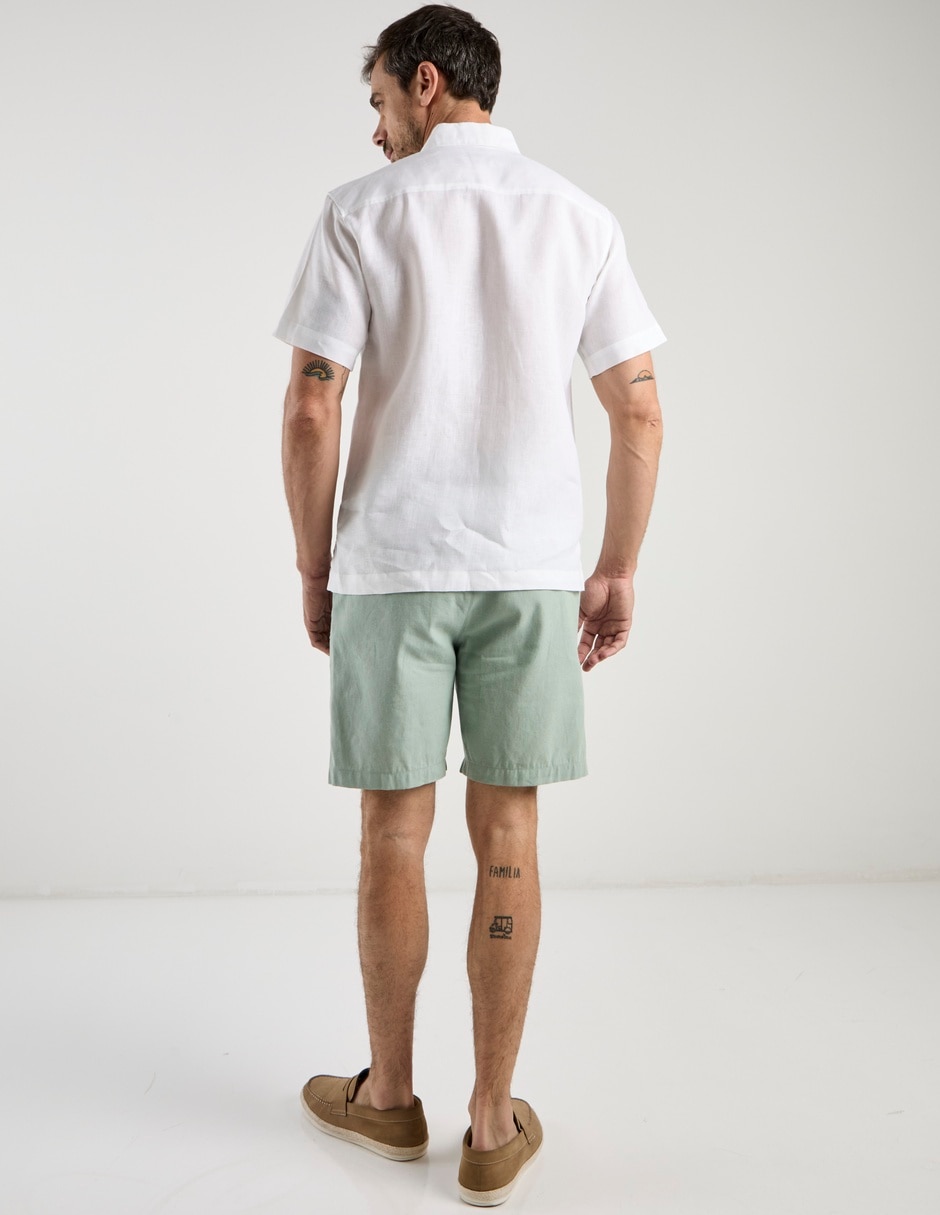 Bermuda de algodón para hombre 11