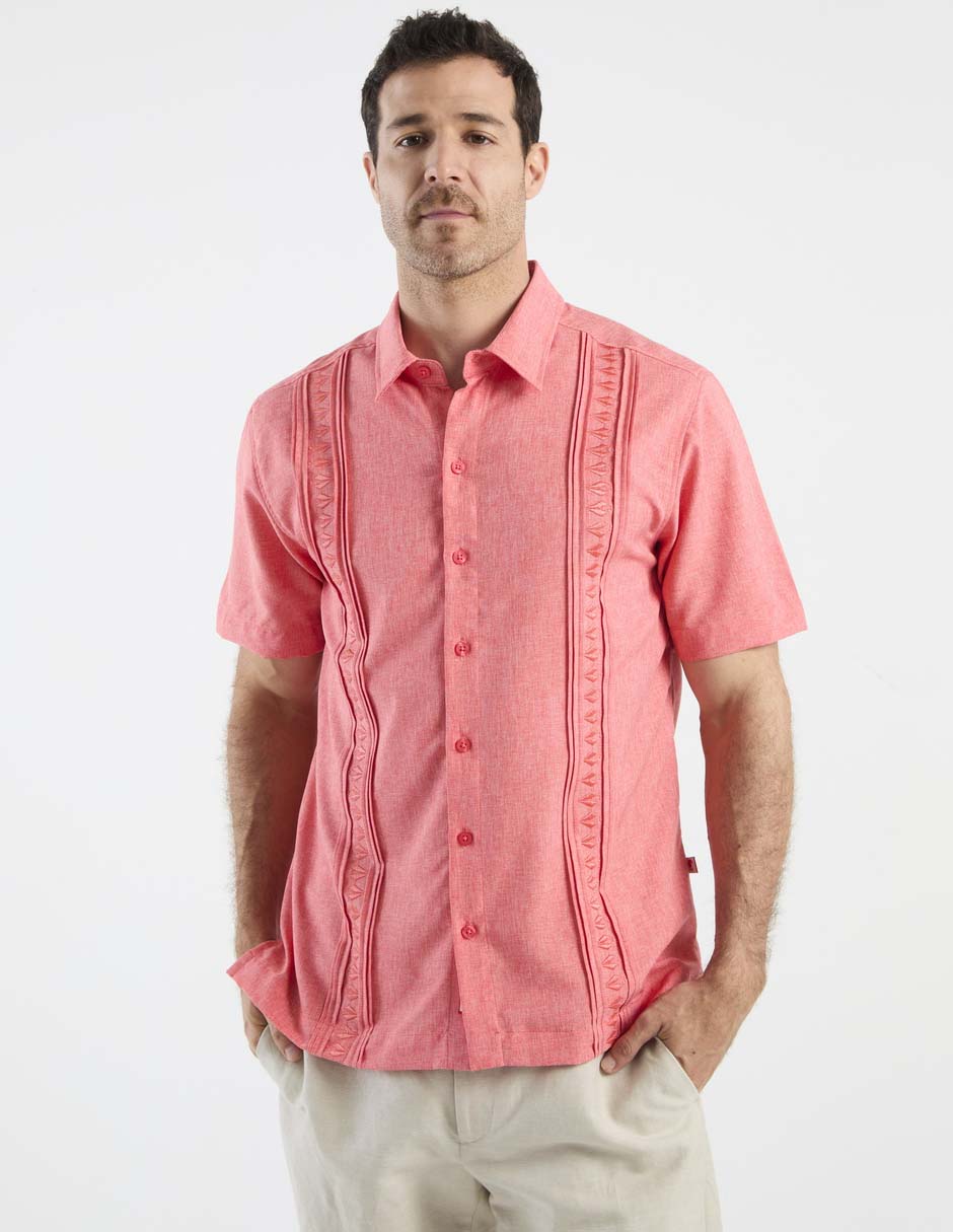 Guayabera manga corta para hombre 1