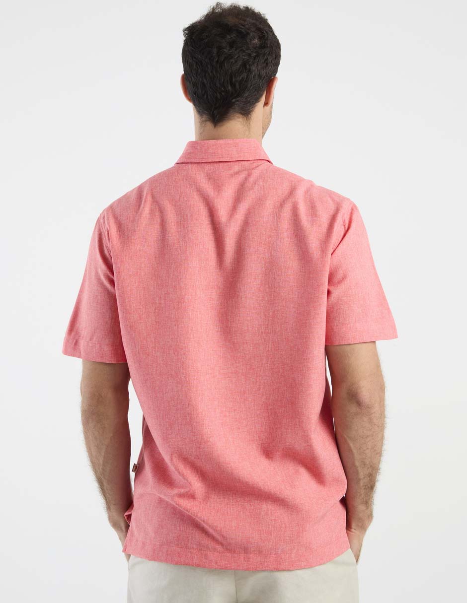 Guayabera manga corta para hombre 11