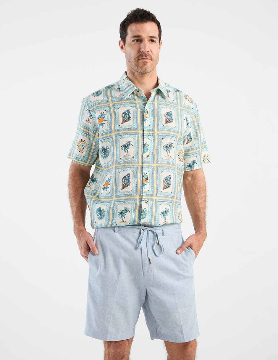 Bermuda de algodón para hombre 1
