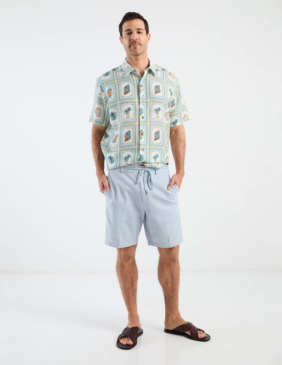Bermuda de algodón para hombre 7