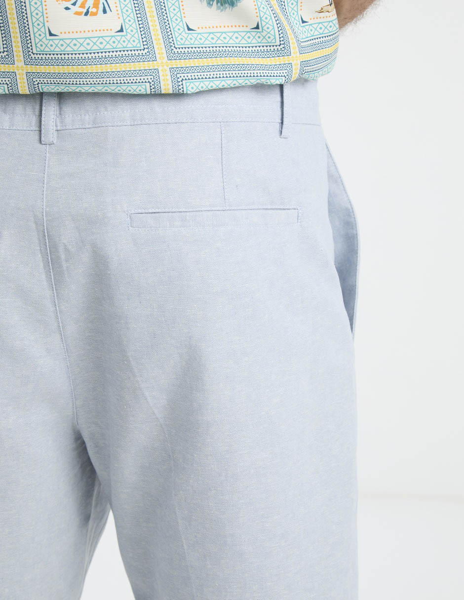 Bermuda de algodón para hombre 10