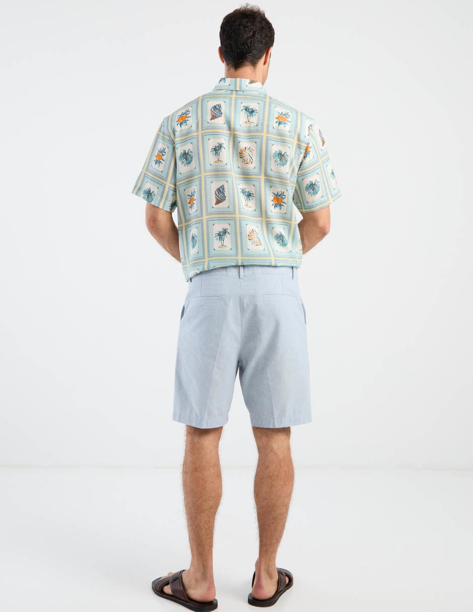 Bermuda de algodón para hombre 11