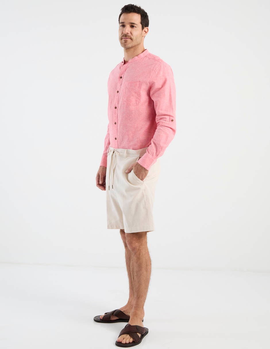 Bermuda de algodón para hombre
