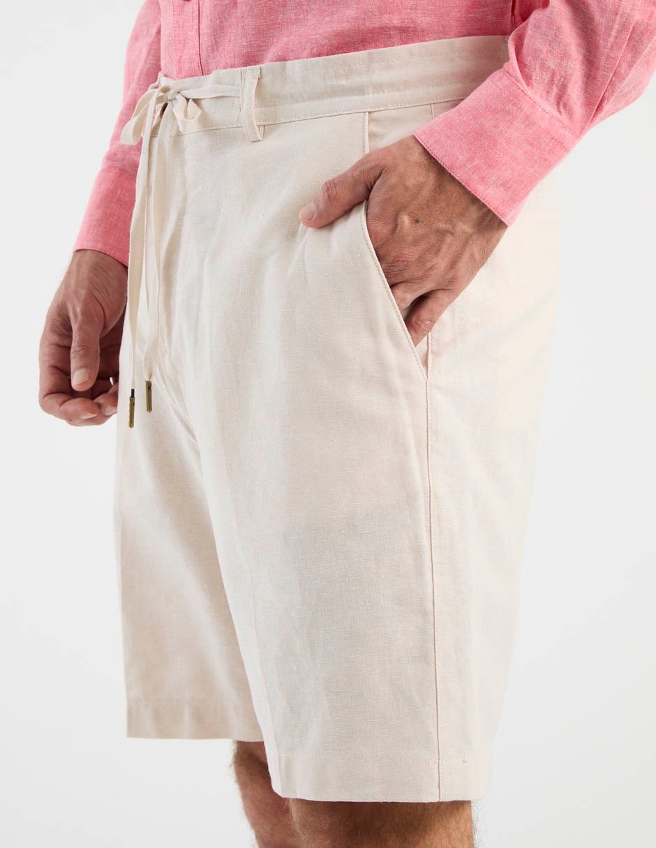 Bermuda de algodón para hombre