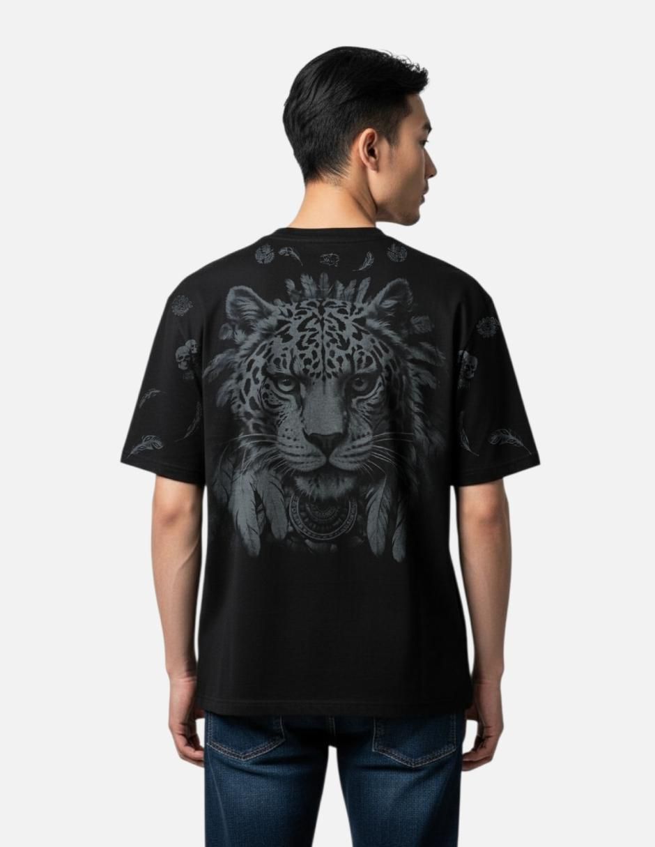 Playera Veneno Black cuello redondo para hombre 6