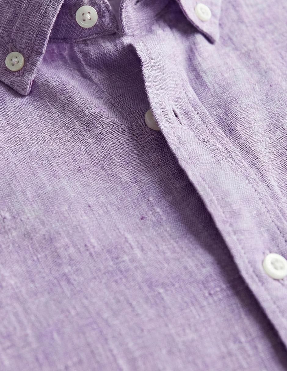 Camisa casual manga larga para hombre