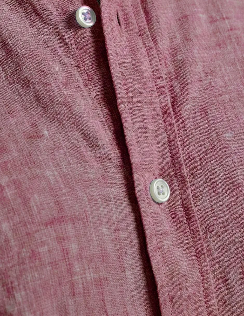 Camisa casual 98 Coast AV manga larga para hombre