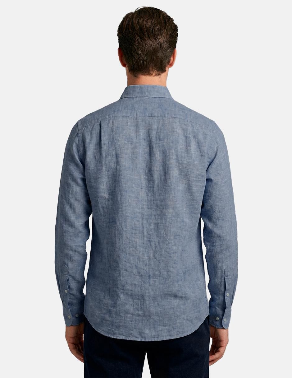 Camisa Casual 98 Coast AV manga larga para hombre