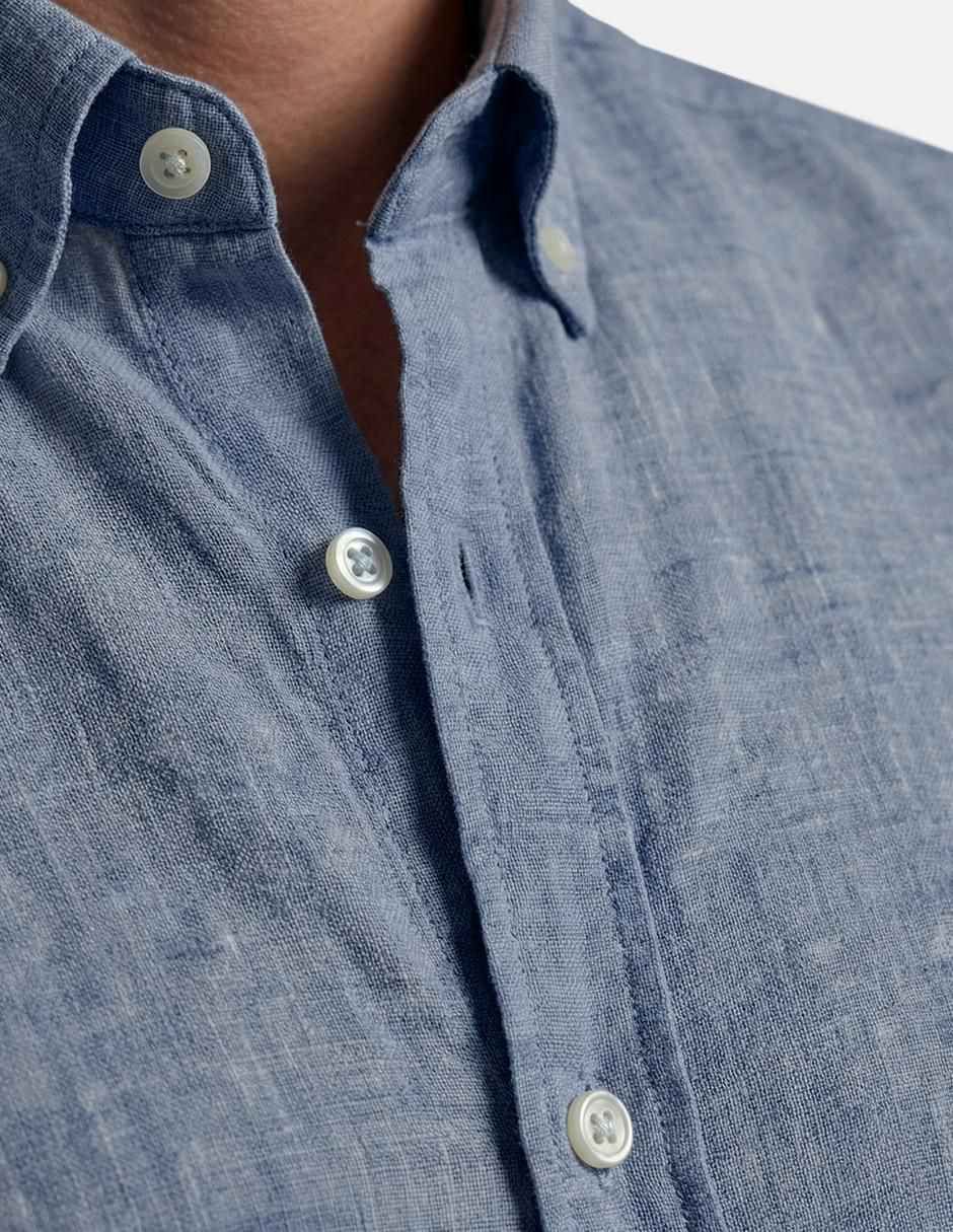 Camisa Casual 98 Coast AV manga larga para hombre