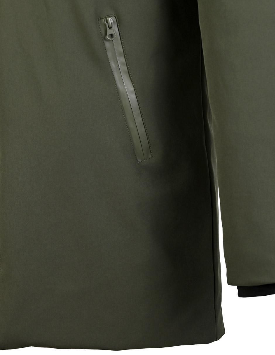 Chamarra casual capucha y bolsa para hombre 7