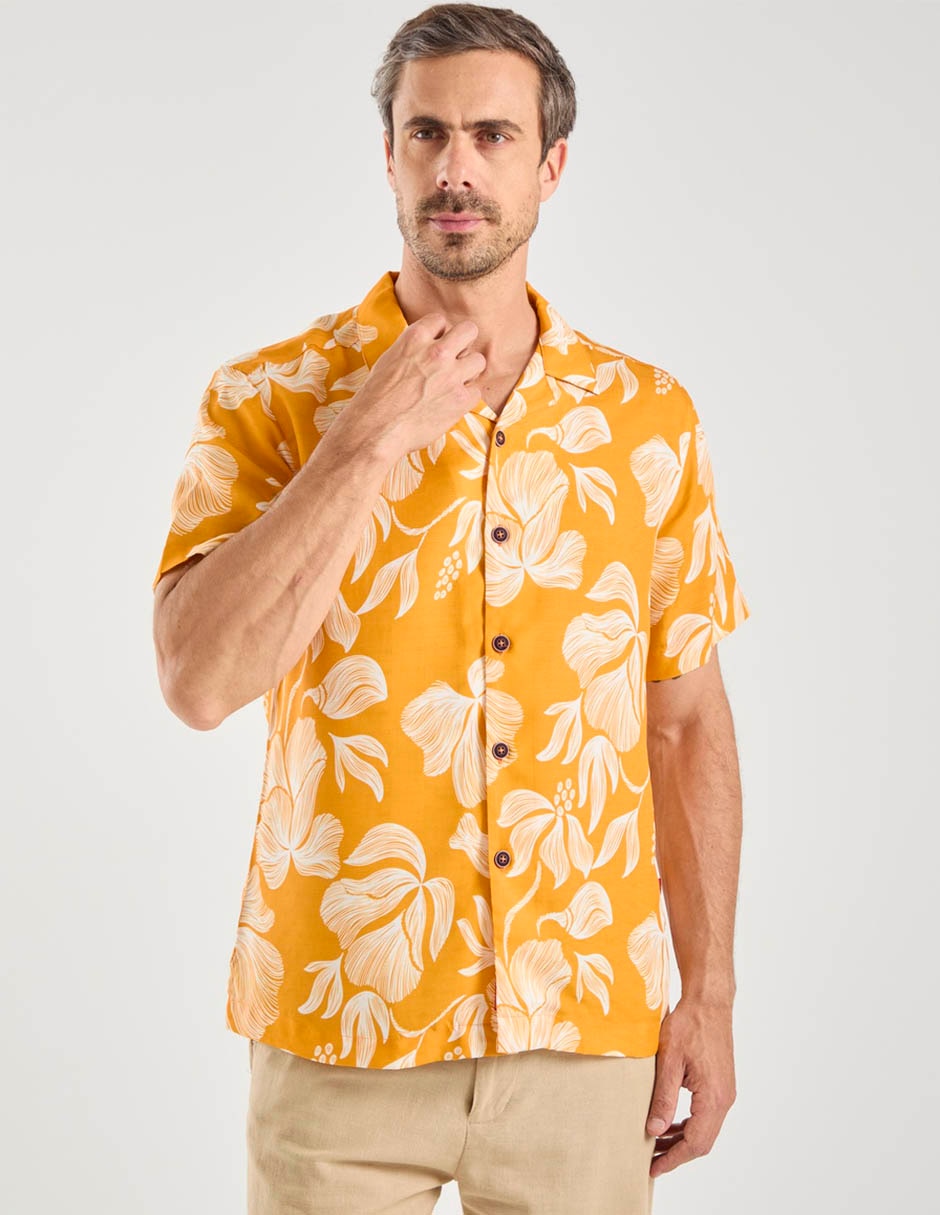 Camisa casual manga corta para hombre 3