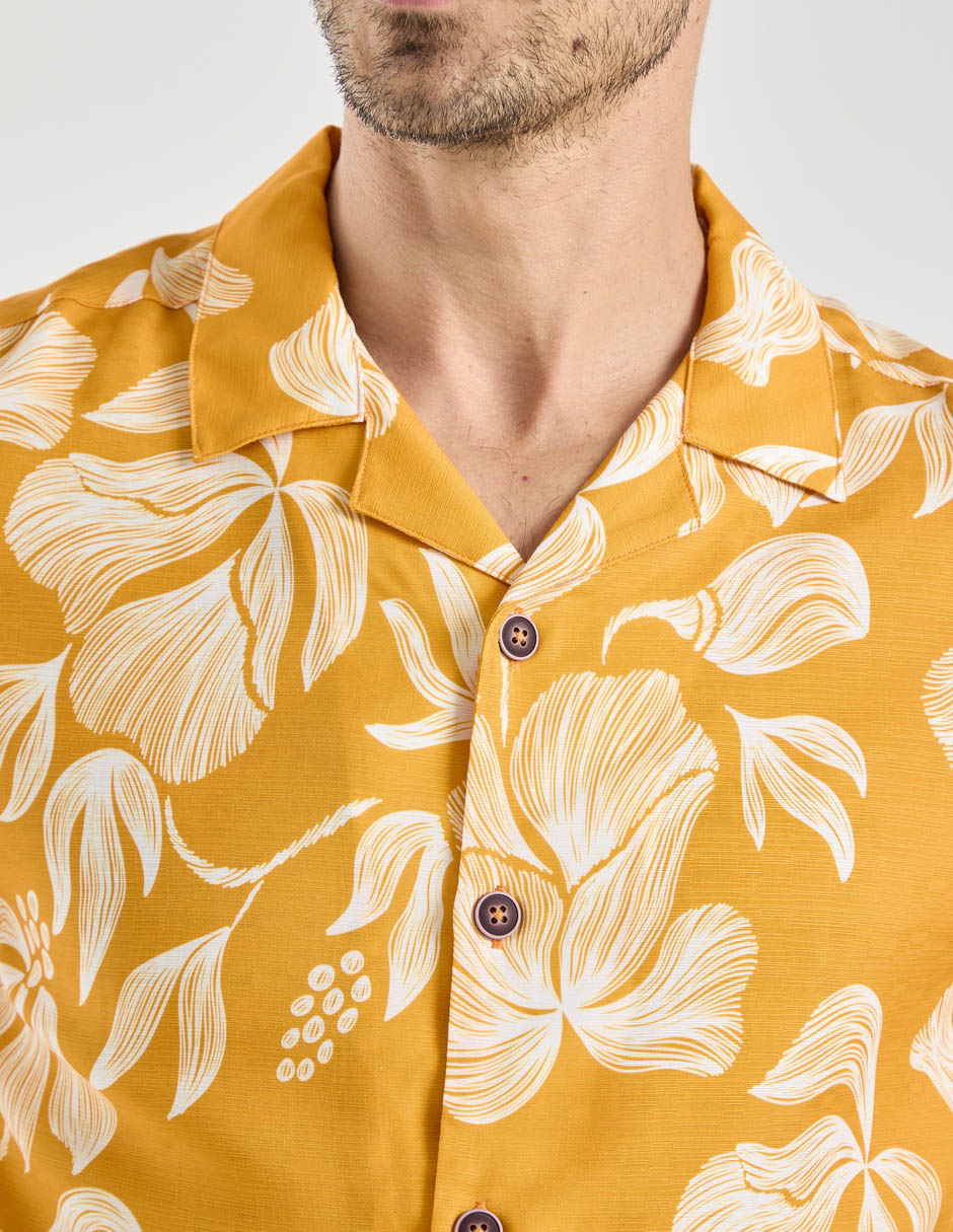 Camisa casual manga corta para hombre 7