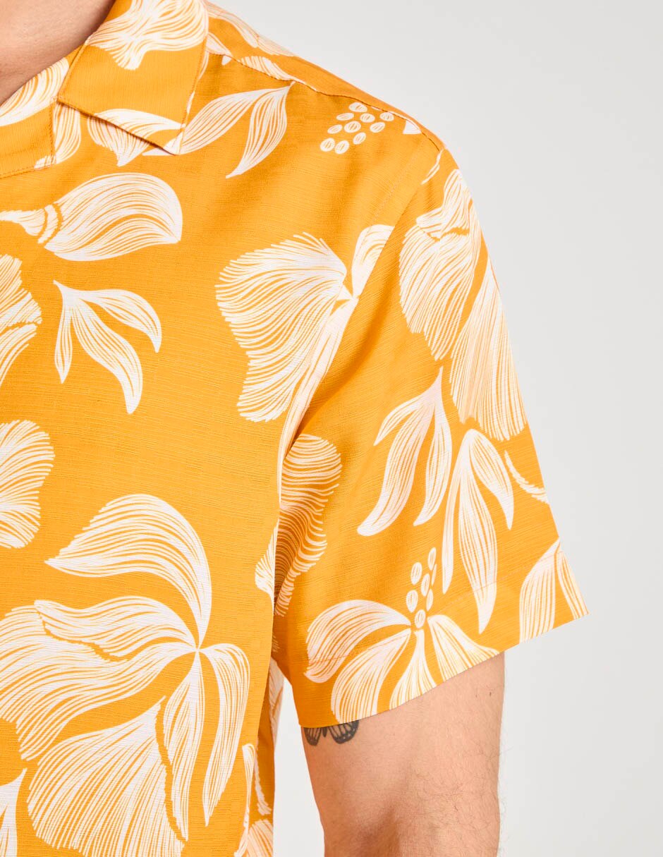 Camisa casual manga corta para hombre 9