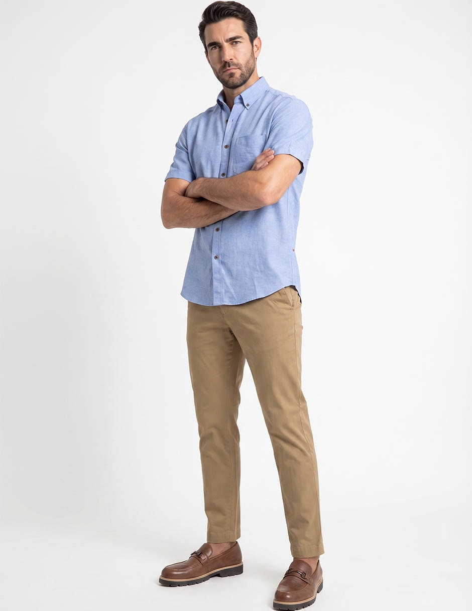 Camisa de vestir manga corta para hombre 3