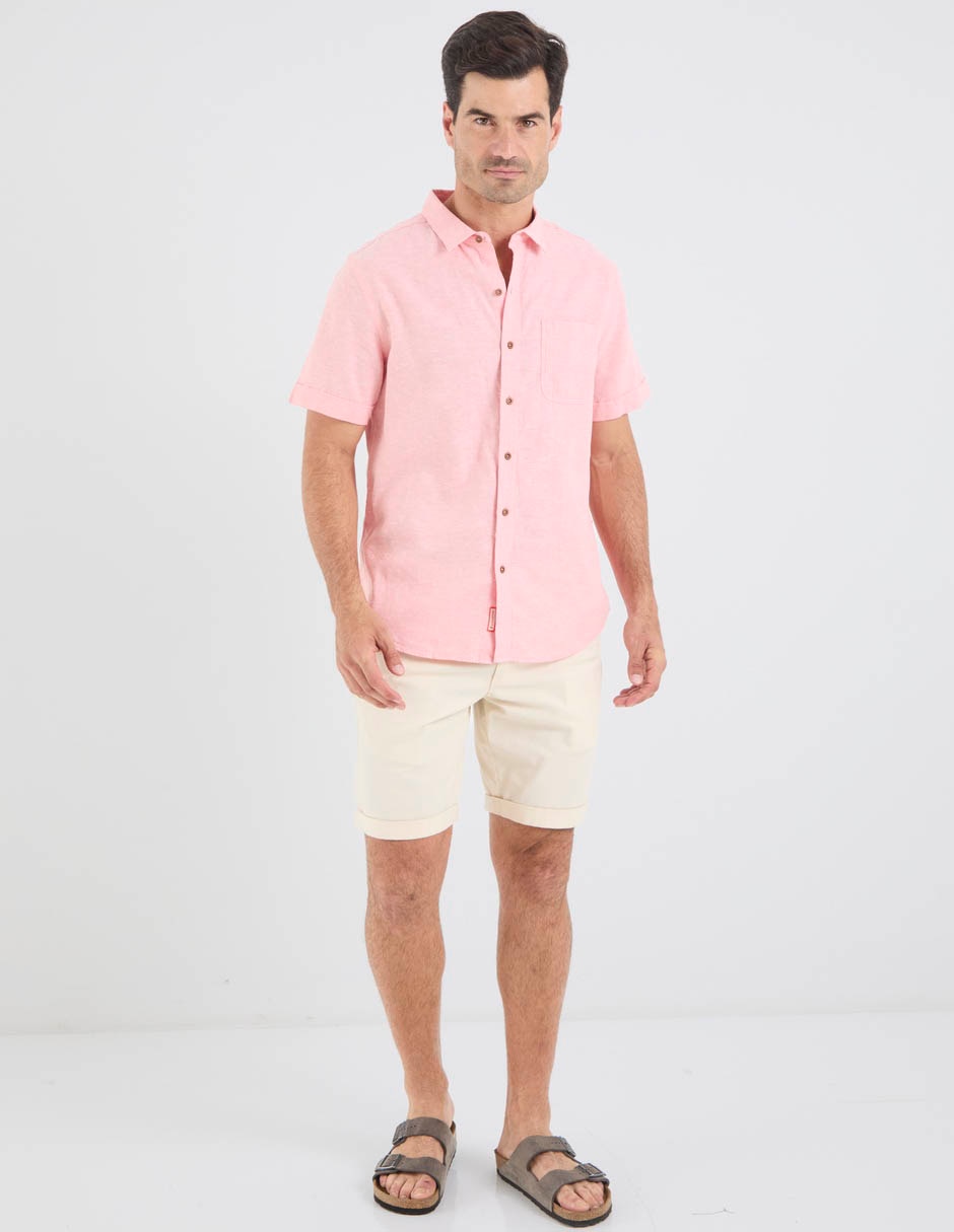 Camisa de vestir manga corta para hombre 3