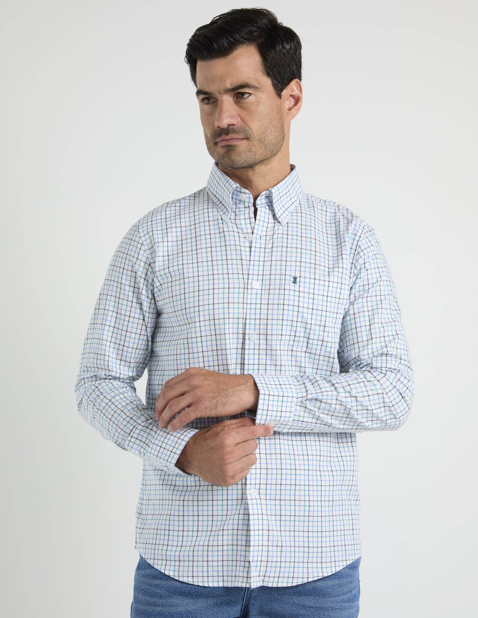 Camisa Casual de Algodón Manga Larga para Hombre Camisa Casual de Algodón Manga Larga para Hombre