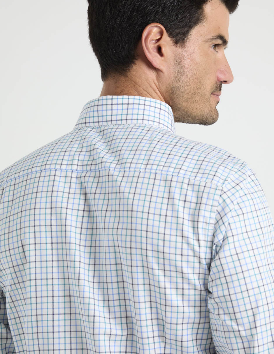 Camisa de algodón manga larga para hombre 2