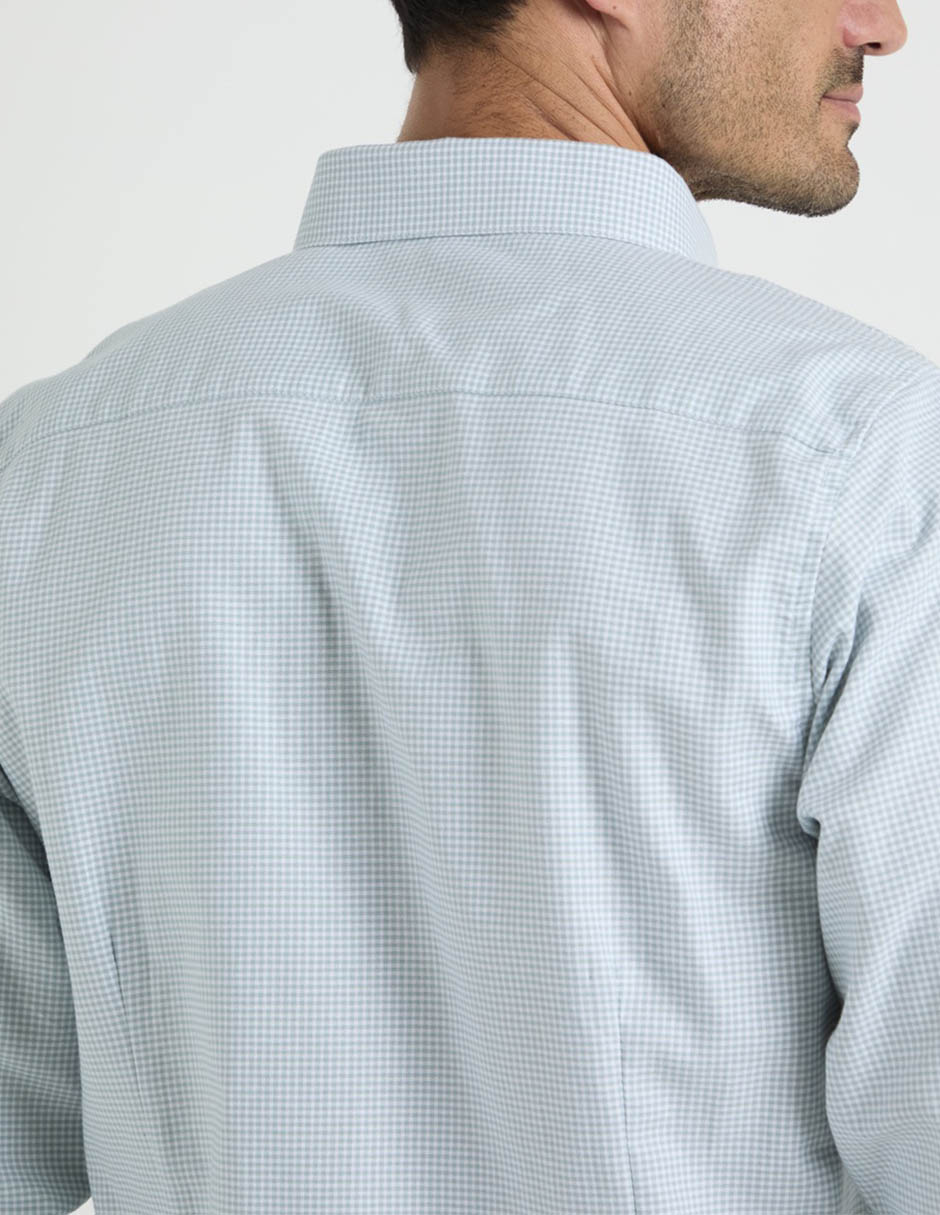 Camisa business casual DIORO algodón manga larga para hombre