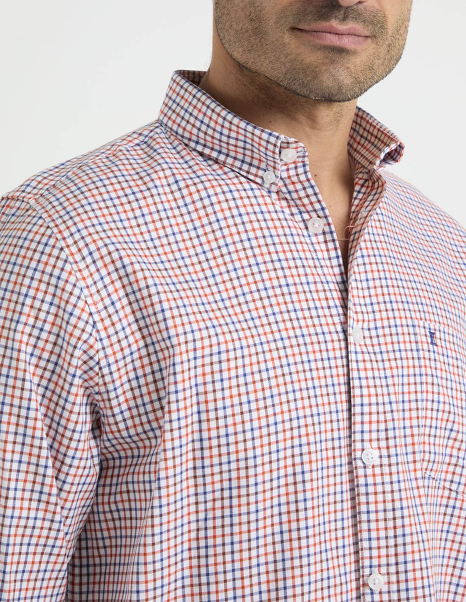 Camisa de algodón manga larga para hombre 2